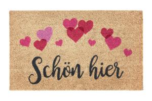 Kokos Fußmatte Gift Company Schön hier